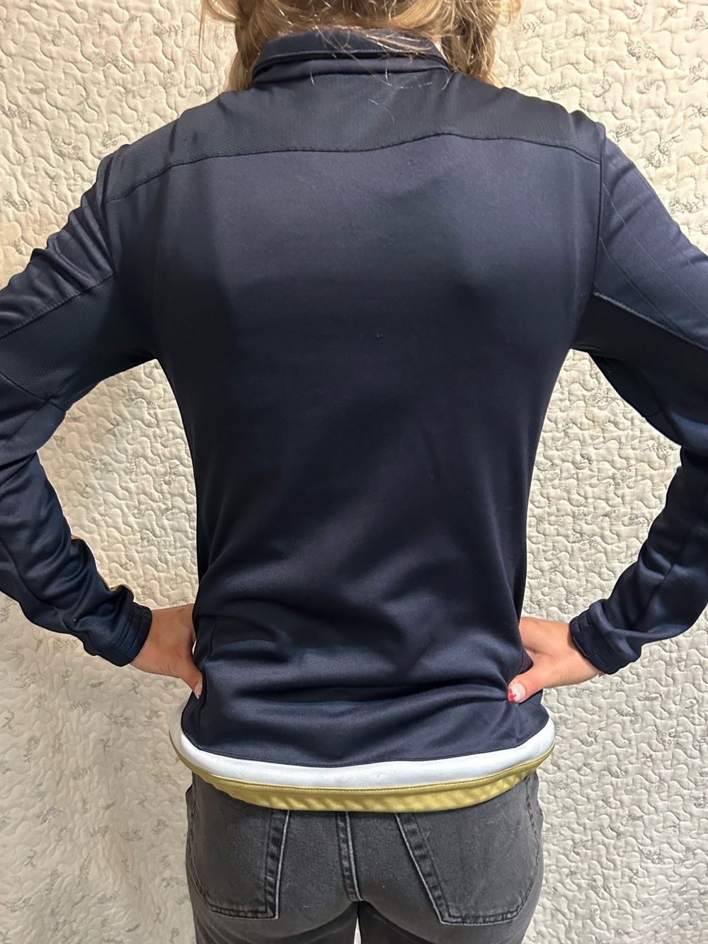 Adidas Unisex Philadelphia Union Navy and Gold Track Jacket - Picture 5 of 5
